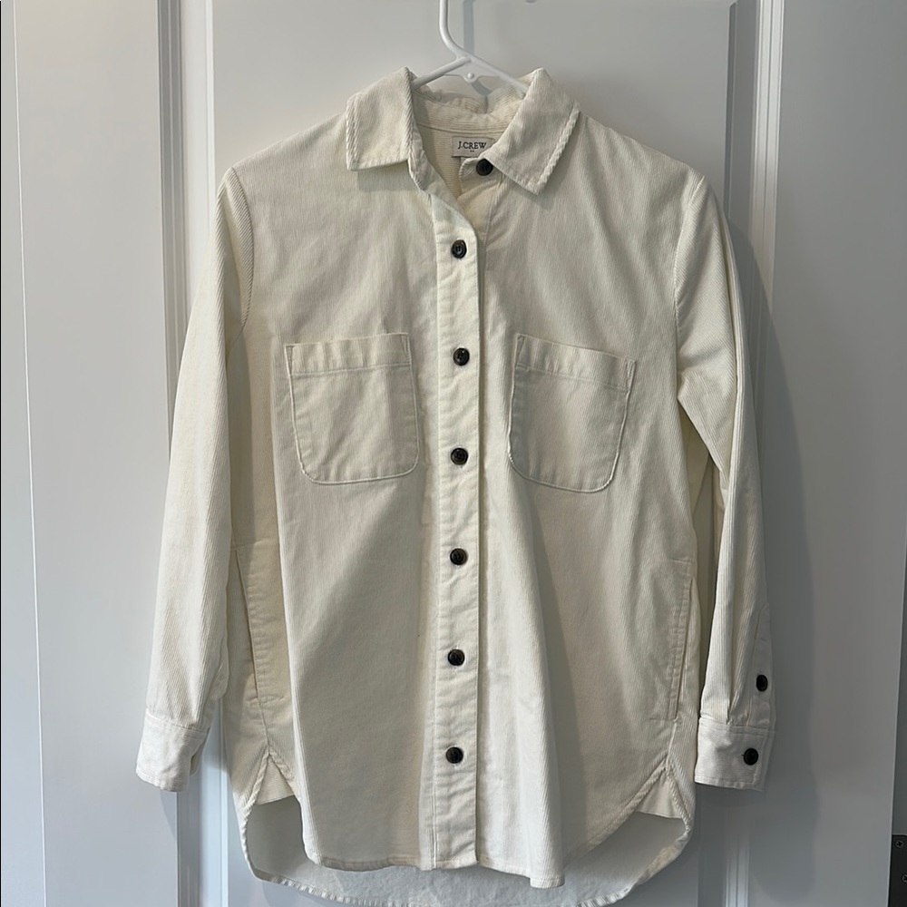 Cream Button-Up Shirt